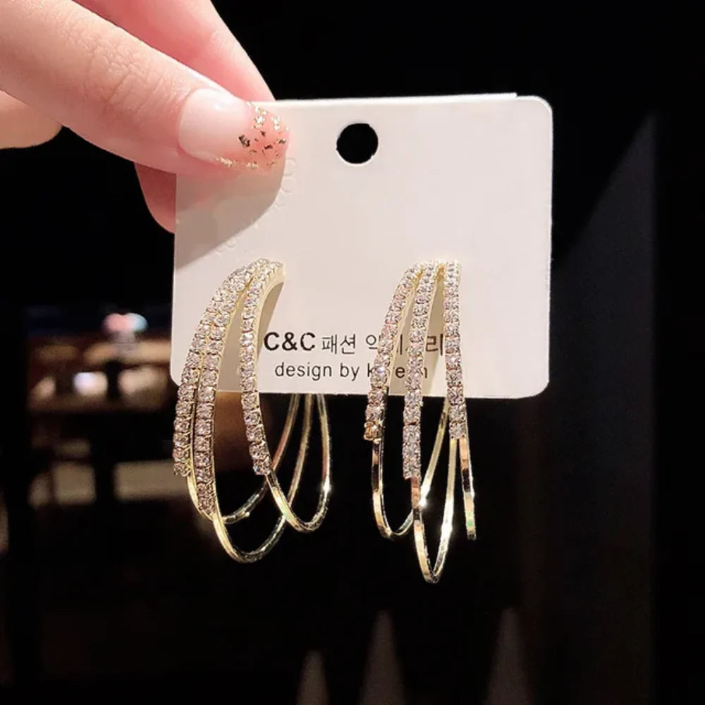 Gleam & Hoop Earrings