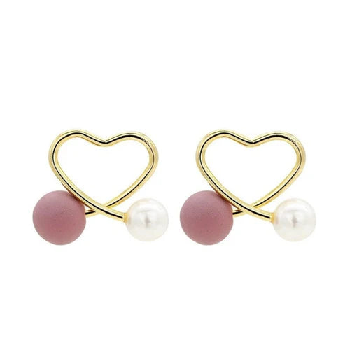 Violet Love Drops Earrings