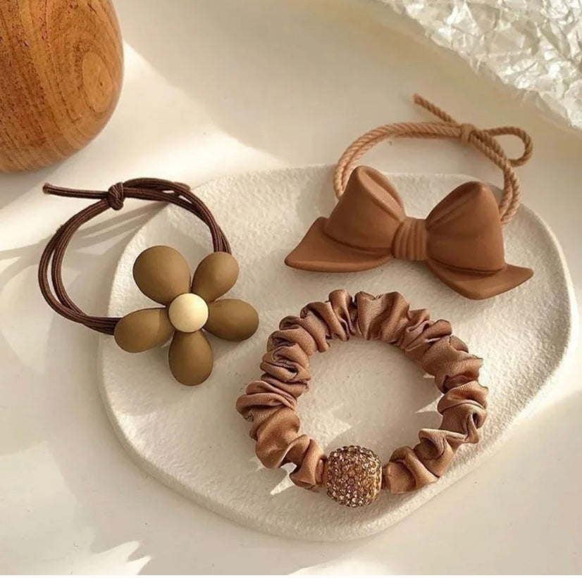 Premium Hair Accessories Gift Set – Pack of 7