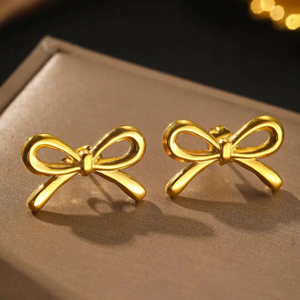 Chuncky Bow Earrings