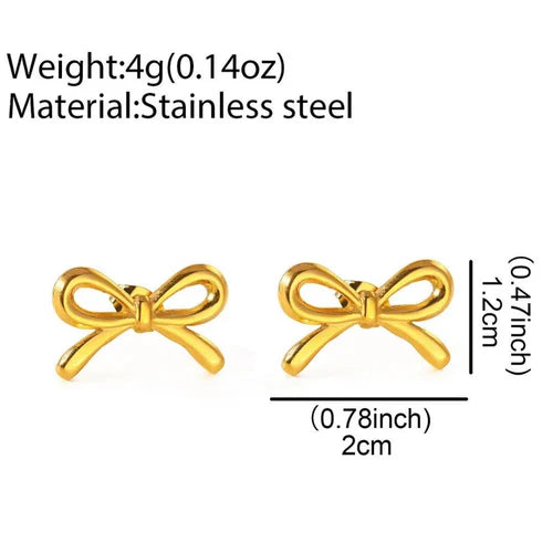 Chuncky Bow Earrings