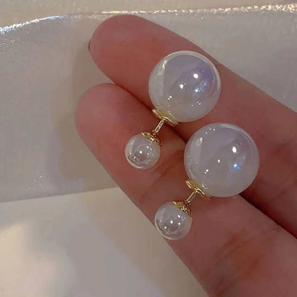 Perky Pearl Drop Earrings | Elegant Pearl Stud Earrings for Women